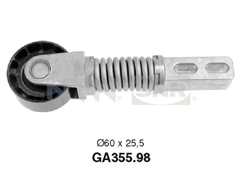 Auxiliary timing belt tensioner