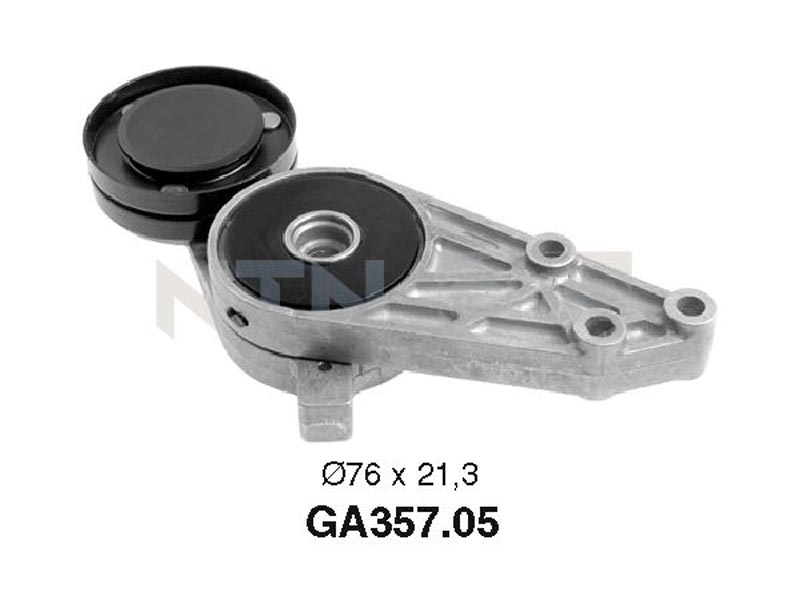 Auxiliary timing belt tensioner