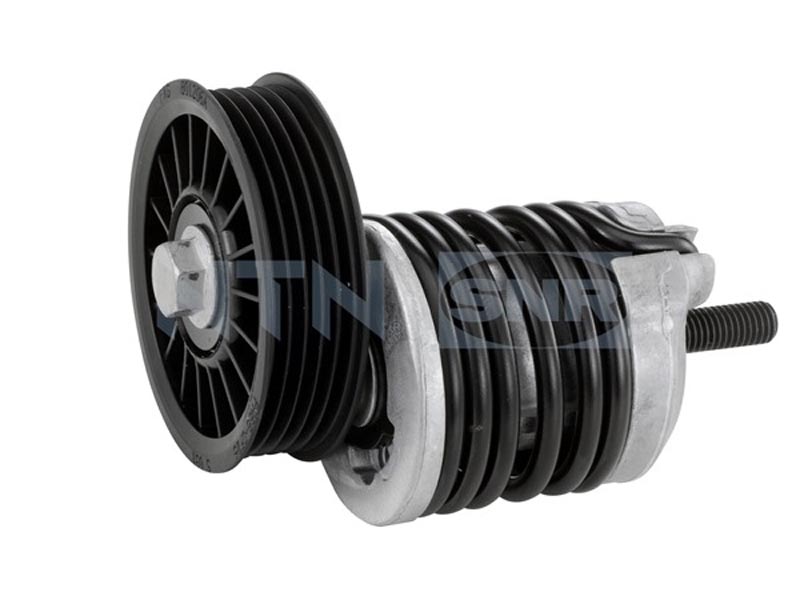 Auxiliary timing belt tensioner
