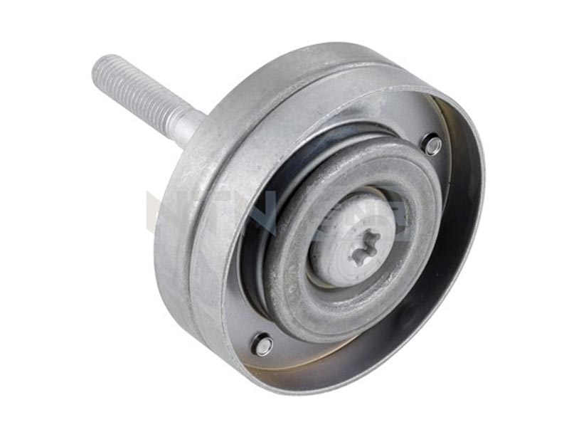 Auxiliary timing belt tensioner