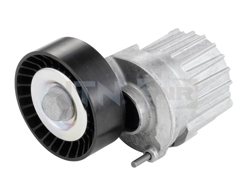 Auxiliary timing belt tensioner