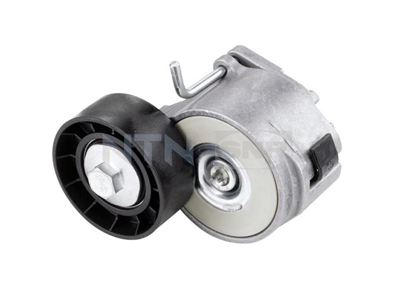 Auxiliary timing belt tensioner