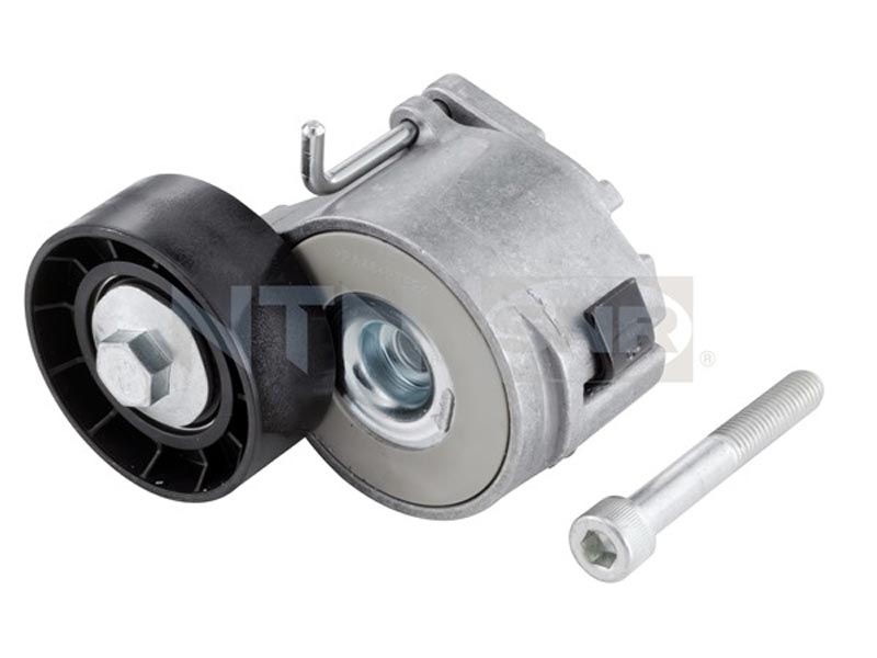 Auxiliary timing belt tensioner
