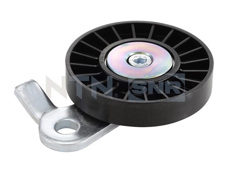 Auxiliary timing belt tensioner
