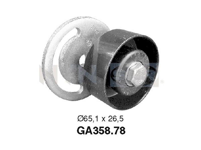 Auxiliary timing belt tensioner