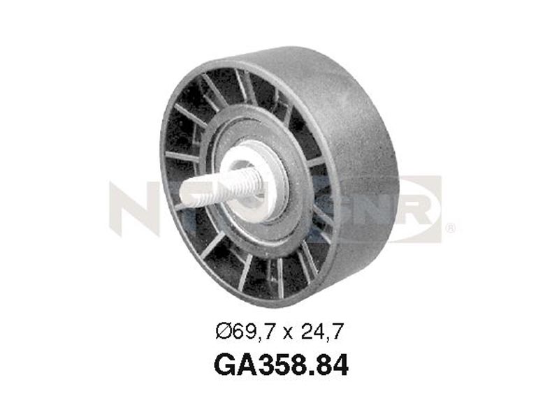 Auxiliary timing belt tensioner