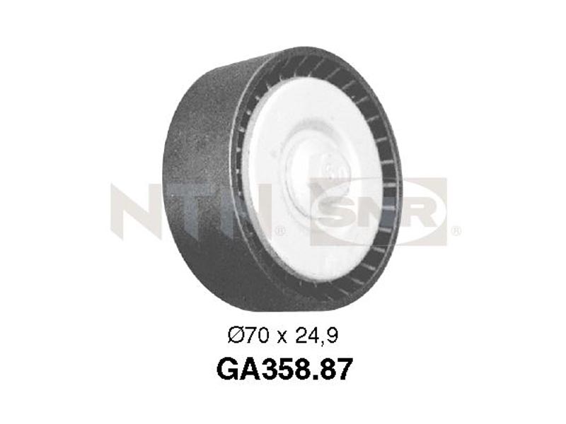 Auxiliary timing belt tensioner