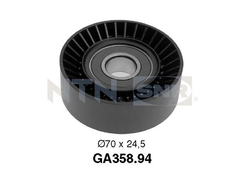 Auxiliary timing belt tensioner