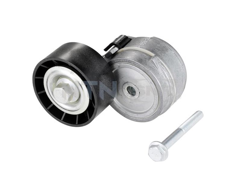 Auxiliary timing belt tensioner