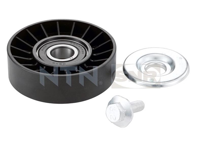 Auxiliary timing belt tensioner