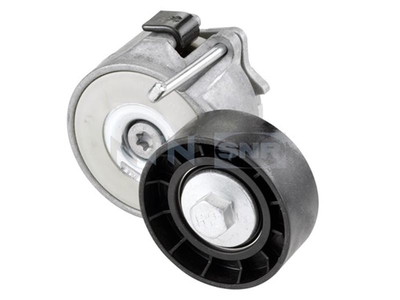 Auxiliary timing belt tensioner