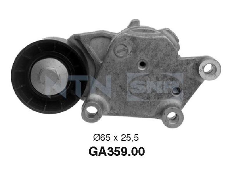 Auxiliary timing belt tensioner