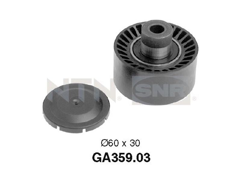Auxiliary timing belt tensioner