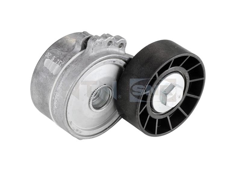 Auxiliary timing belt tensioner