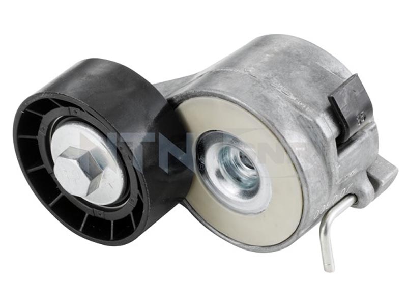 Auxiliary timing belt tensioner