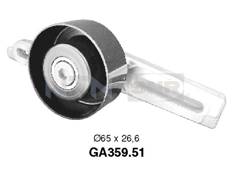 Auxiliary timing belt tensioner