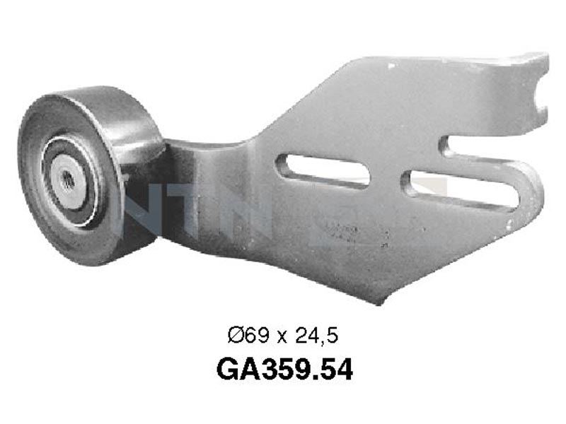 Auxiliary timing belt tensioner