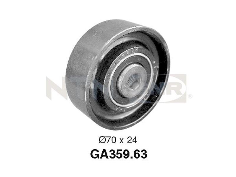 Auxiliary timing belt tensioner