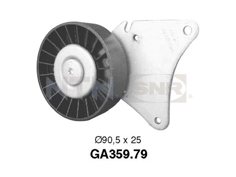 Auxiliary timing belt tensioner