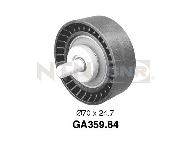 Auxiliary timing belt tensioner
