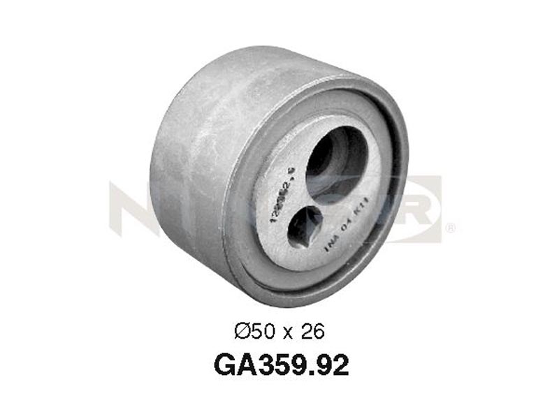 Auxiliary timing belt tensioner