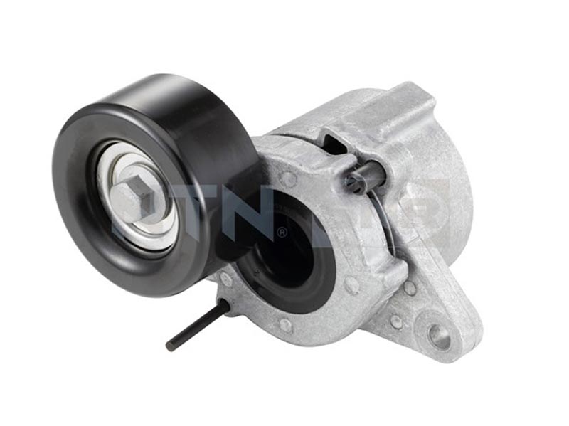 Auxiliary timing belt tensioner