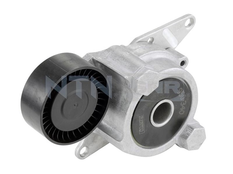Auxiliary timing belt tensioner