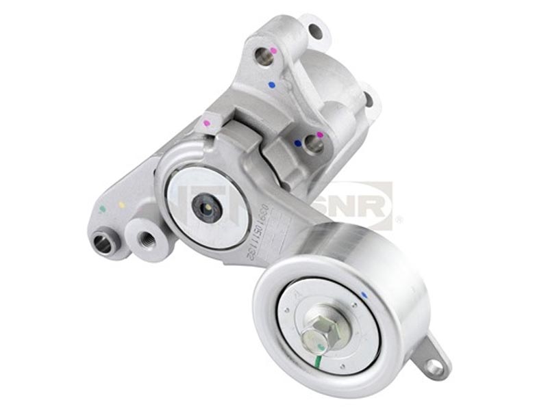 Auxiliary timing belt tensioner