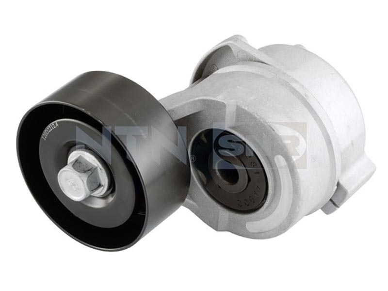 Auxiliary timing belt tensioner
