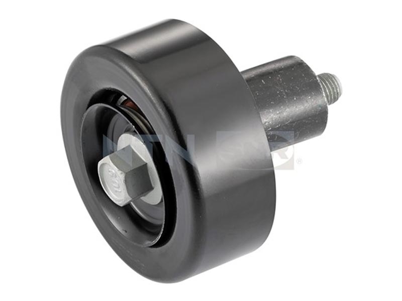 Auxiliary timing belt tensioner