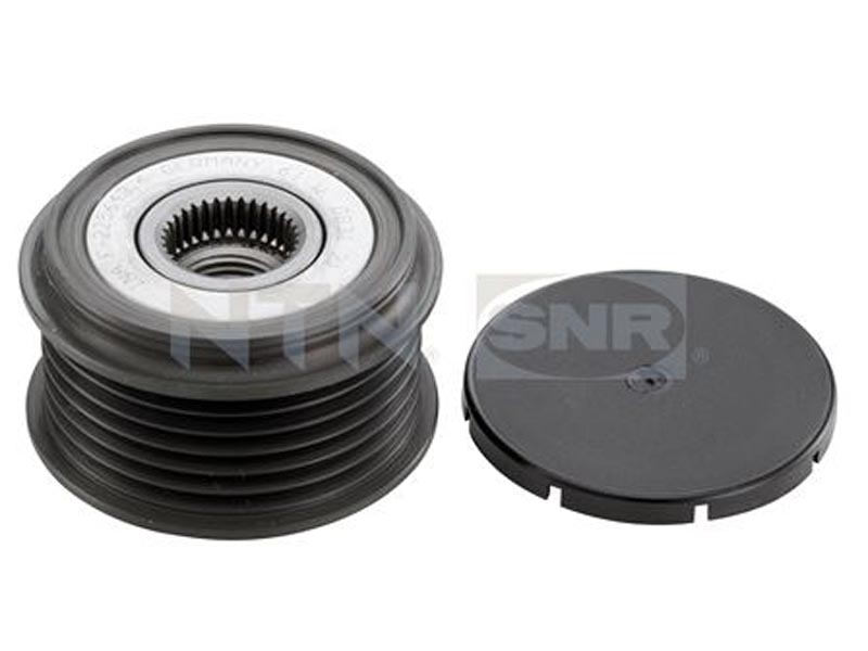 Alternator freewheel pulley