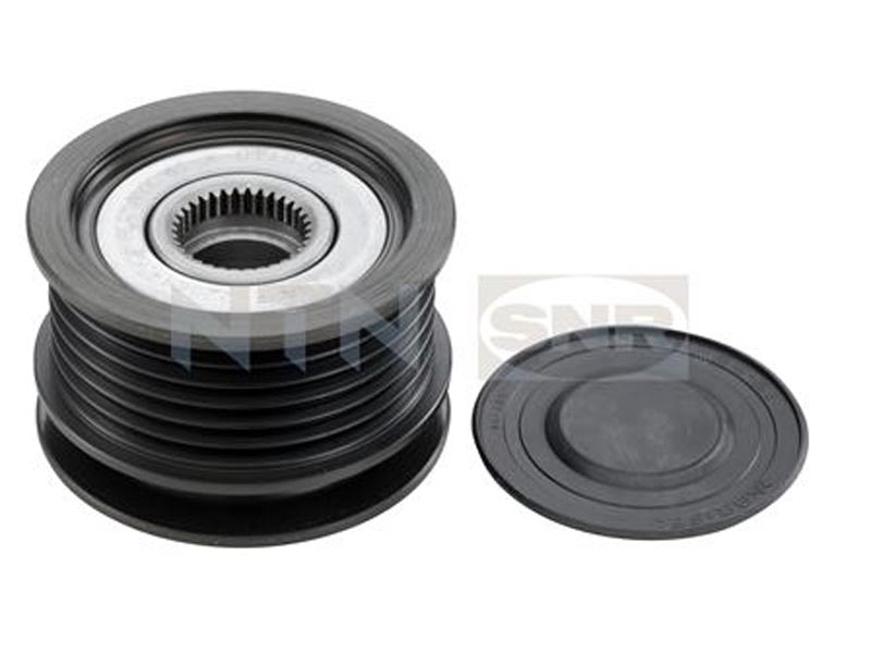 Alternator freewheel pulley