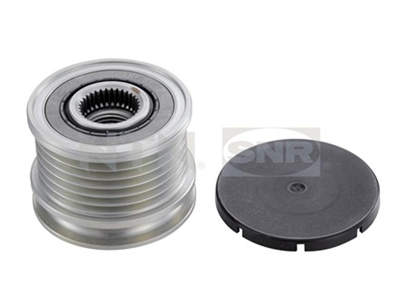 Alternator freewheel pulley
