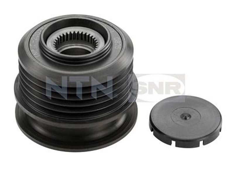 Alternator freewheel pulley