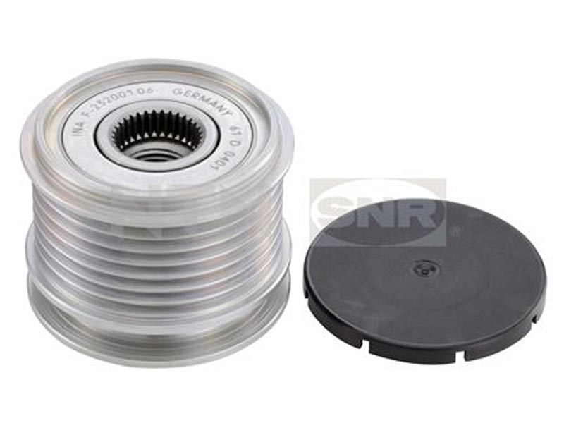 Alternator freewheel pulley