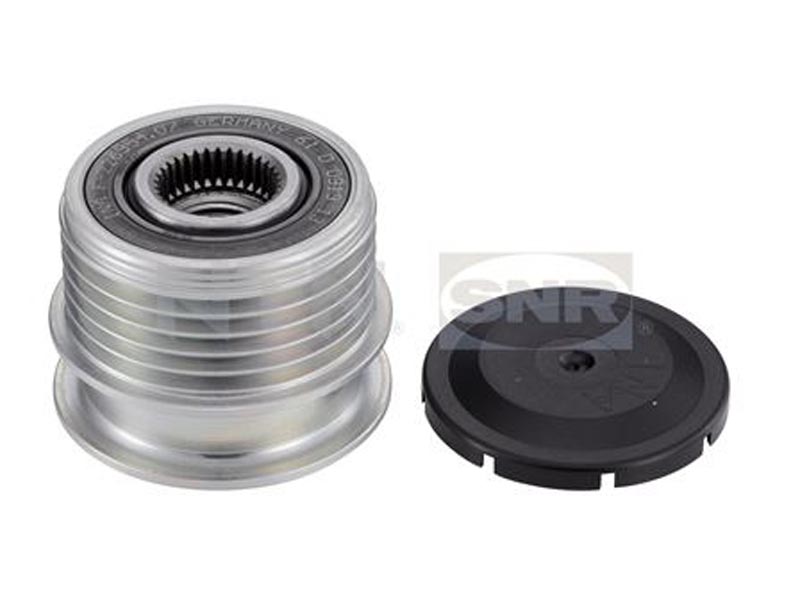 Alternator freewheel pulley
