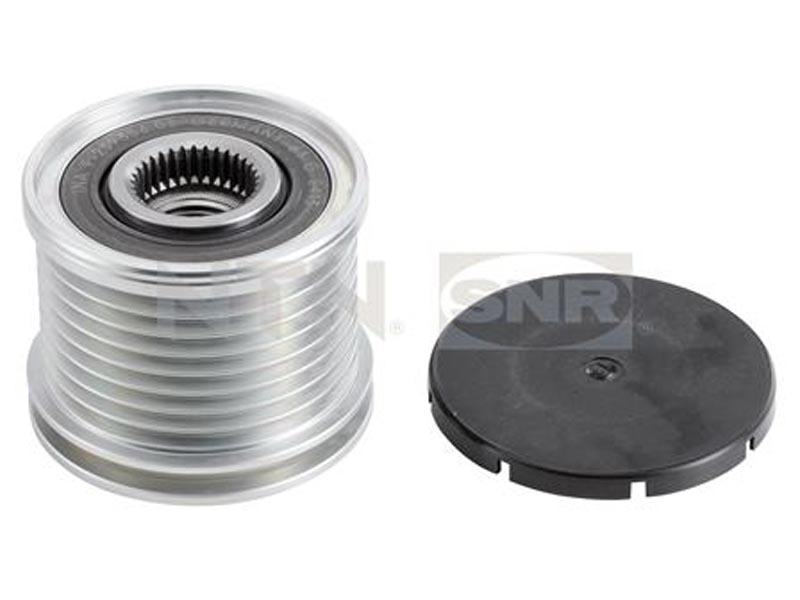 Alternator freewheel pulley