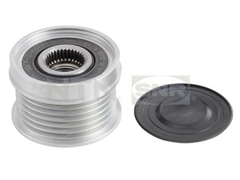 Alternator freewheel pulley