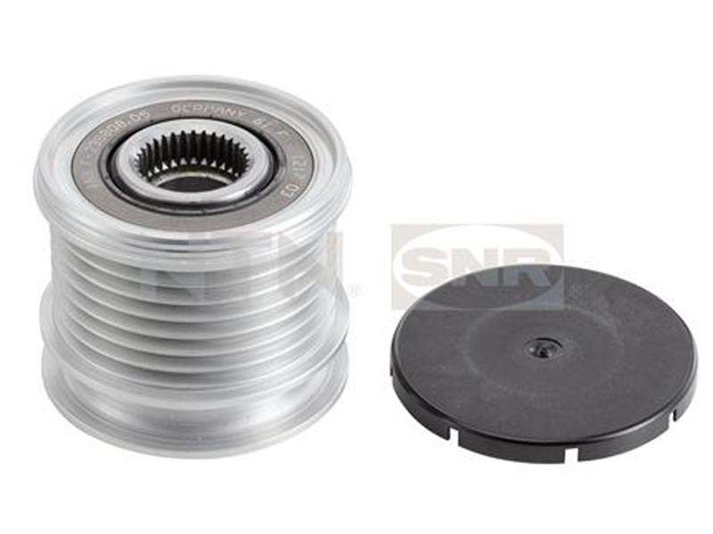 Alternator freewheel pulley