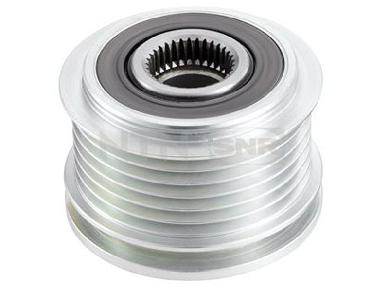 Alternator freewheel pulley