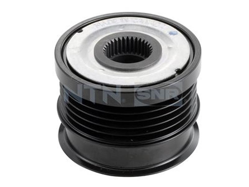 Alternator freewheel pulley