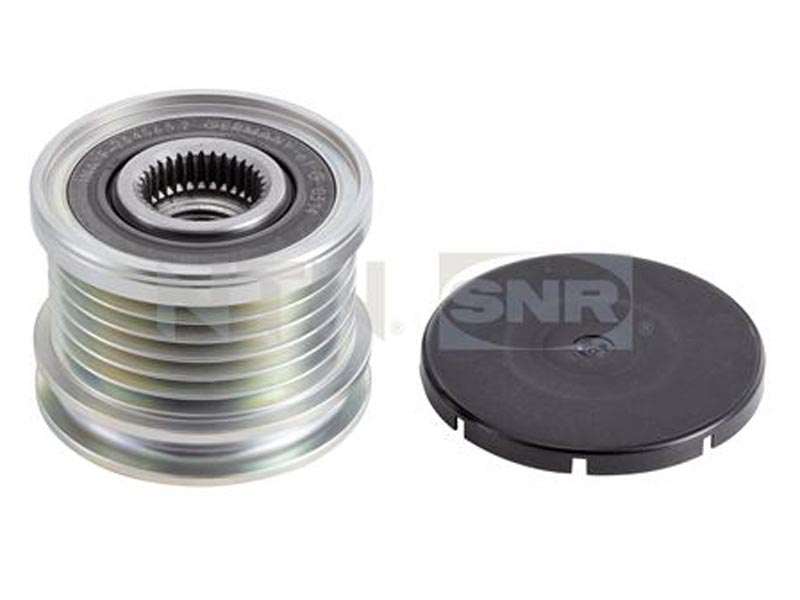 Alternator freewheel pulley