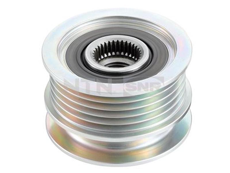 Alternator freewheel pulley