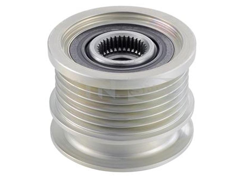 Alternator freewheel pulley