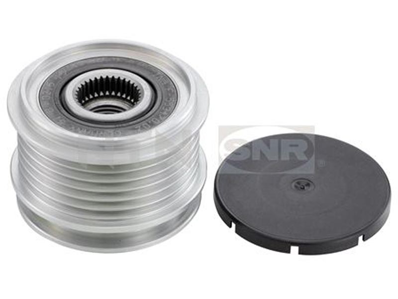 Alternator freewheel pulley