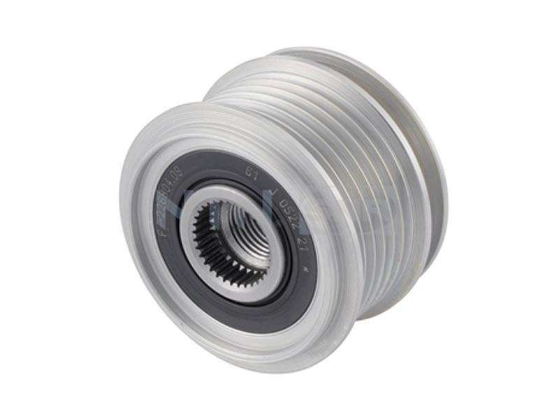 Alternator freewheel pulley
