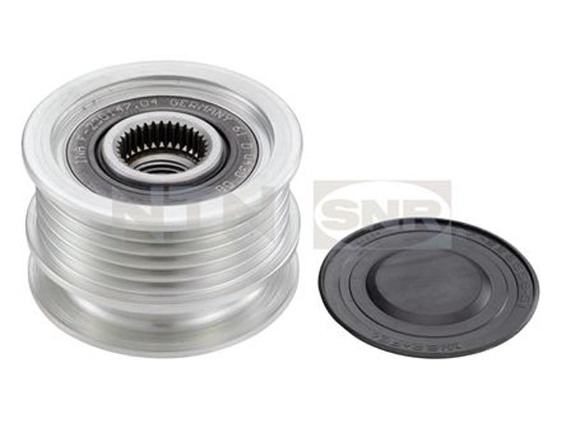 Alternator freewheel pulley