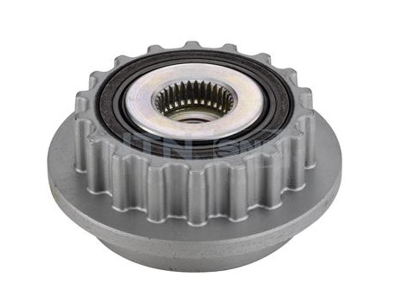 Alternator freewheel pulley