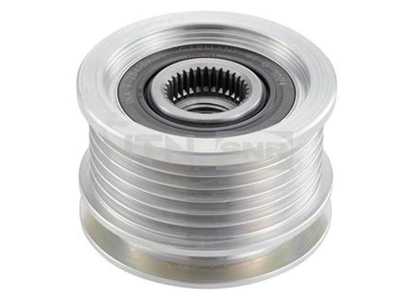 Alternator freewheel pulley