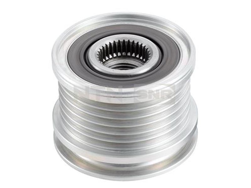 Alternator freewheel pulley